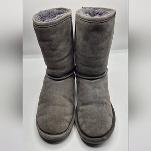 BearPaw Women's Gray Suede Footwear